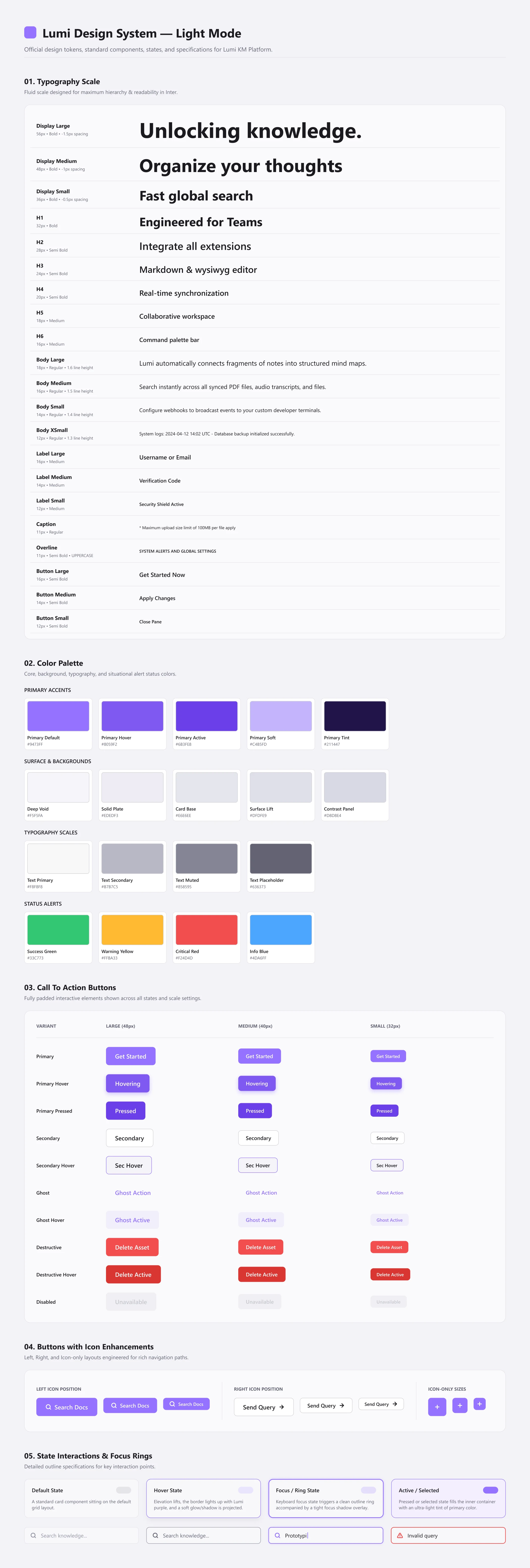 Lumi light design system